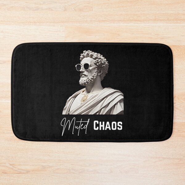 Item preview, Muted Chaos- Stoic Philosopher Marcus Aurelius Art designed and sold by LexaArtworks.