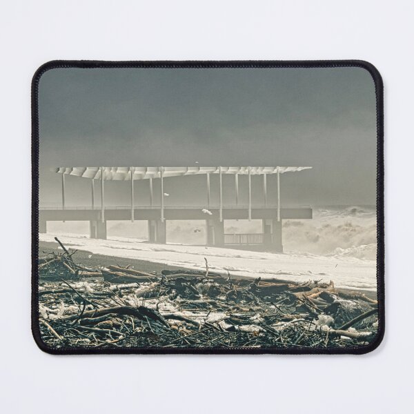 Item preview, Napier Pier And Beaches After Cyclone Gabrielle designed and sold by Alex Preiss.