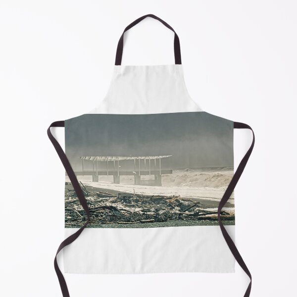 Item preview, Napier Pier And Beaches After Cyclone Gabrielle designed and sold by Alex Preiss.