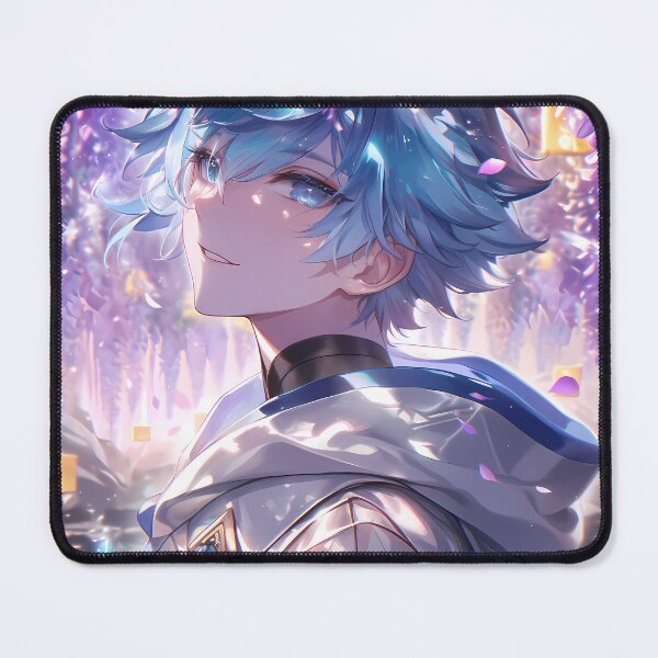 Item preview, Genshin Impact Chongyun GenshinImpact Game Wisteria Cryo Exorcist Serenity Chill designed and sold by mildaclairmo.