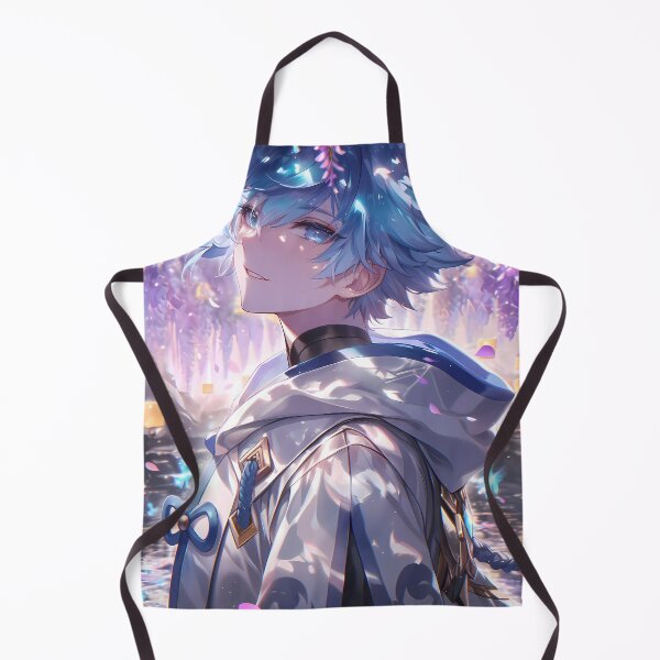Item preview, Genshin Impact Chongyun GenshinImpact Game Wisteria Cryo Exorcist Serenity Chill designed and sold by mildaclairmo.
