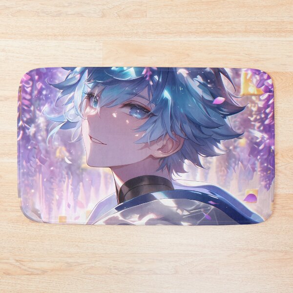 Item preview, Genshin Impact Chongyun GenshinImpact Game Wisteria Cryo Exorcist Serenity Chill designed and sold by mildaclairmo.