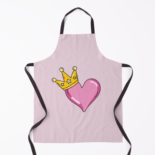 Item preview, VSCO Girl Pink Heart with Crown  designed and sold by kiamiontie.