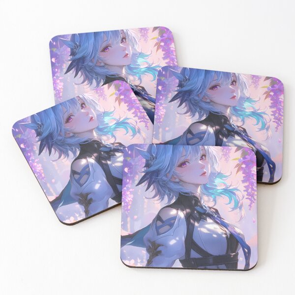 Item preview, Eula Cryo Maiden Amid Wisteria Blooms Genshin Impact Game designed and sold by mildaclairmo.