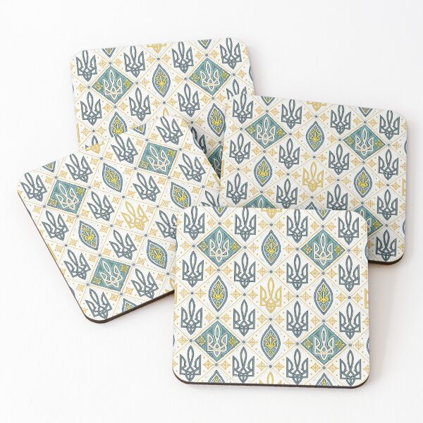 Item preview, Ukrainian Trident Seamless Pattern. designed and sold by RGShirtWorks.