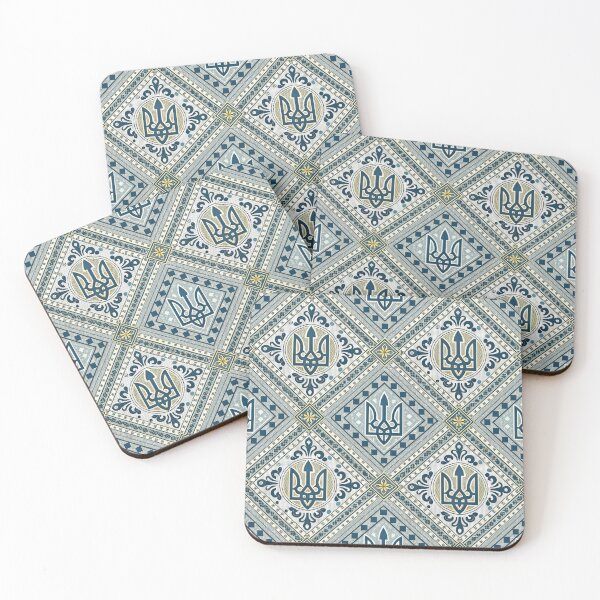 Item preview, Intricate Ukrainian Trident Pattern with Traditional Ornament. designed and sold by RGShirtWorks.