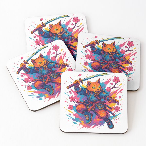 Item preview, Samurai Cat designed and sold by FreddyE.