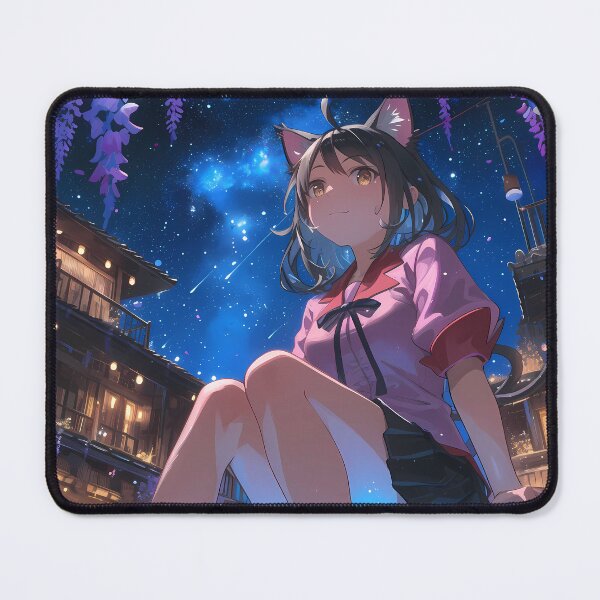 Item preview, Hitagi Senjougahara Bakemonogatari Anime Wisteria Butterfly Glow designed and sold by mildaclairmo.