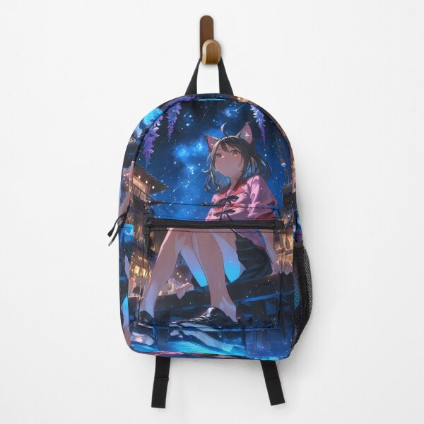Item preview, Hitagi Senjougahara Bakemonogatari Anime Wisteria Butterfly Glow designed and sold by mildaclairmo.