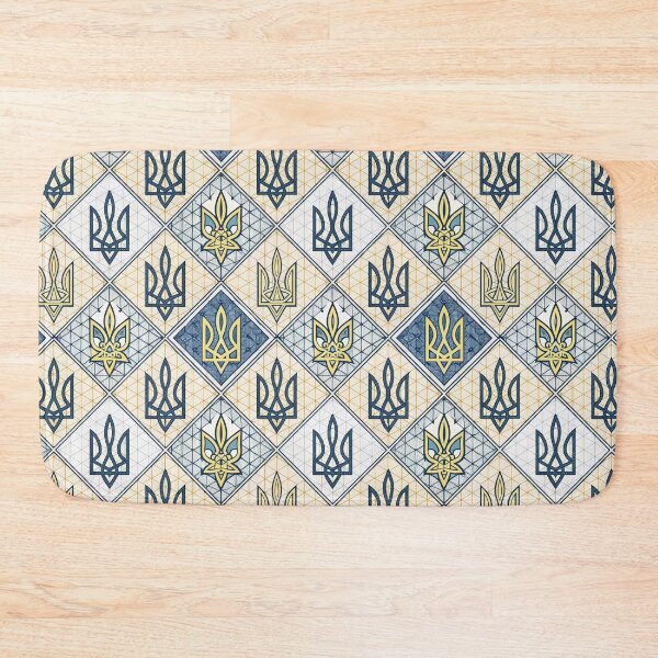 Item preview, Ukrainian Trident Seamless Pattern Background. designed and sold by RGShirtWorks.
