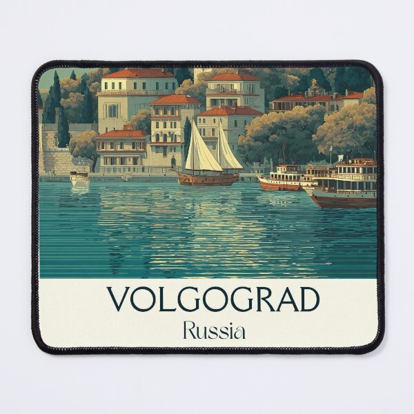 Item preview, Volgograd Cathedral and Hilltop Horizon Travel Print	 designed and sold by TuncGK.