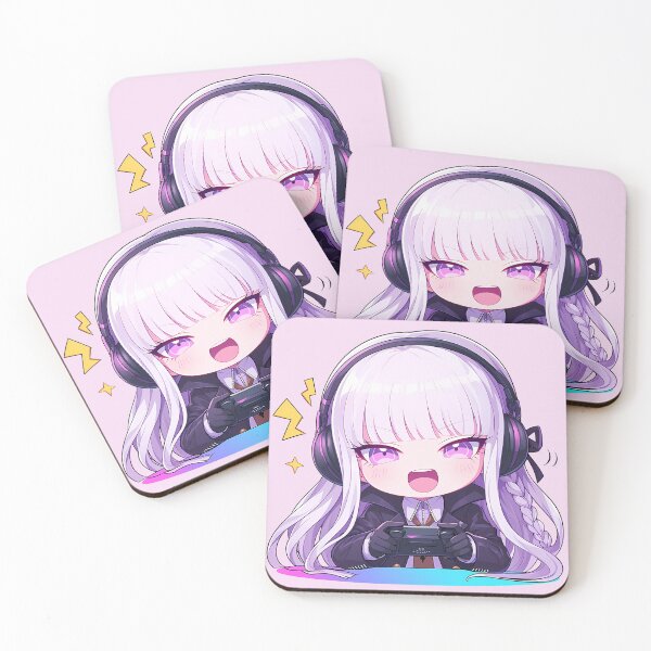 Item preview, Kyoko Kirigiri Analytical Gaming Mystery Danganronpa Game Anime designed and sold by mildaclairmo.