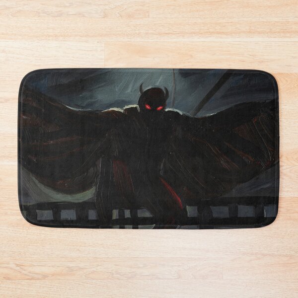 Item preview, The Moth Man of Point Pleasant cryptid illustration designed and sold by Vintage Designs +.