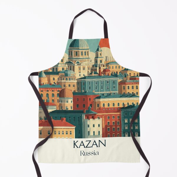 Item preview, Kazan Multicultural Skyline Mosque and Domes Wall Poster	 designed and sold by TuncGK.