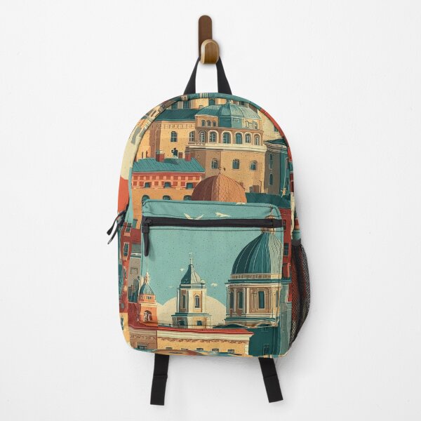 Item preview, Kazan Multicultural Skyline Mosque and Domes Wall Poster	 designed and sold by TuncGK.