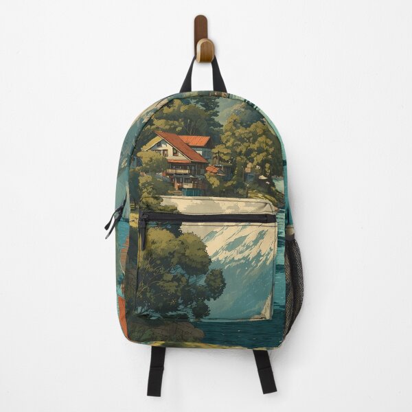 Item preview, Perm Forested Lake Mountainside Adventure Poster designed and sold by TuncGK.