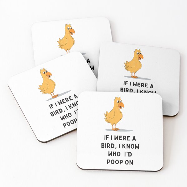 Item preview, Bird Sarcasm Quote designed and sold by HELLO TIGER.