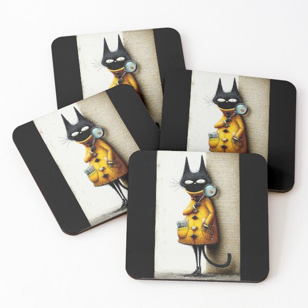 Item preview, Inspector Puss. It is a bug. designed and sold by IraPanyukova.