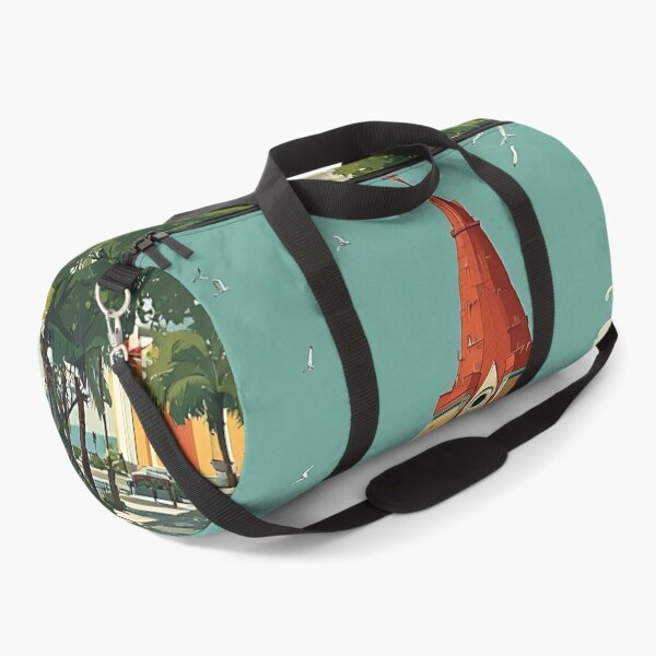 Item preview, Samara Riverside Church and Lush Trees Travel Poster	 designed and sold by TuncGK.