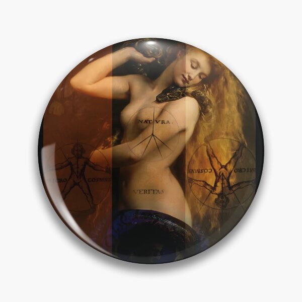 Item preview, Lilith occult symbol painting designed and sold by SatanicArt .