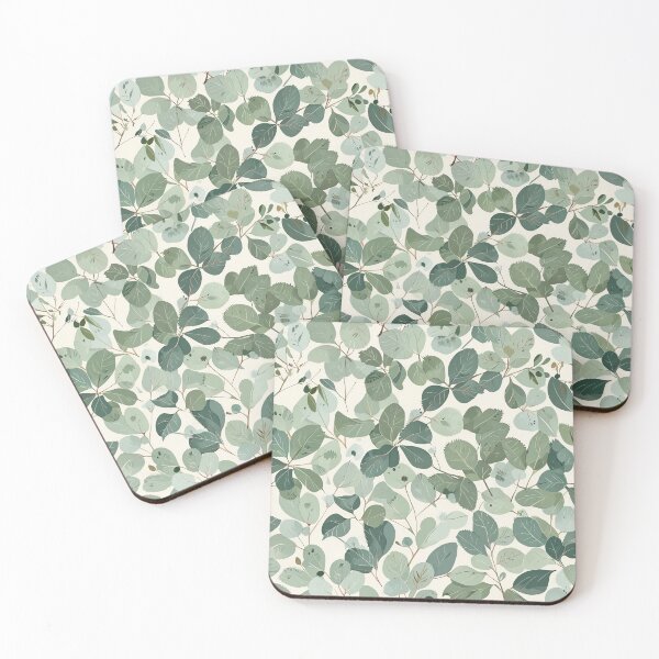 Item preview, Seamless Green Leaf Pattern designed and sold by CoolPixels.