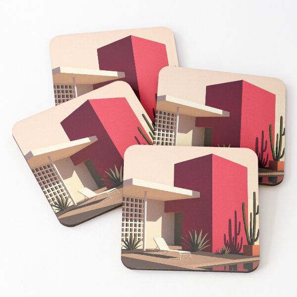 Item preview, Sombra del Desierto y Modernismo Rojo — Villa y Cactus designed and sold by Pink & California.