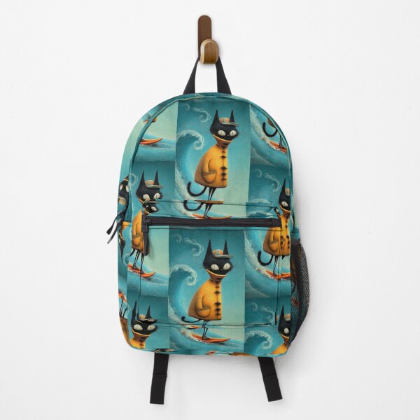 Item preview, Inspector Puss. Surfing. designed and sold by IraPanyukova.