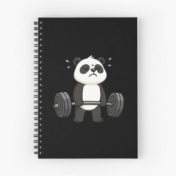 Item preview, Panda Gymrat Deadlift Lifting Animal Lover Boys Girls Kids designed and sold by rafaeltto.