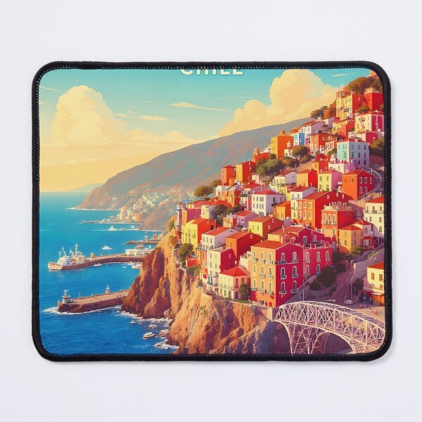 Item preview, Valparaiso Chile Retro Travel designed and sold by kacperartdesign.