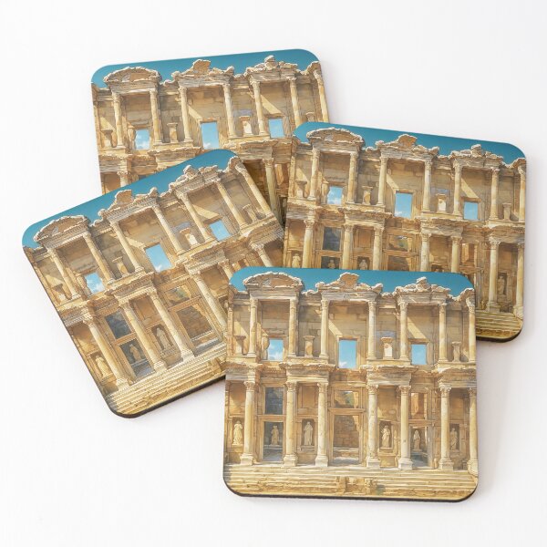 Item preview, The Celsus Library Facade in Ephesus designed and sold by KAI-Studio.