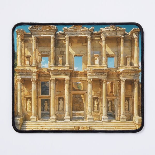 Item preview, The Celsus Library Facade in Ephesus designed and sold by KAI-Studio.