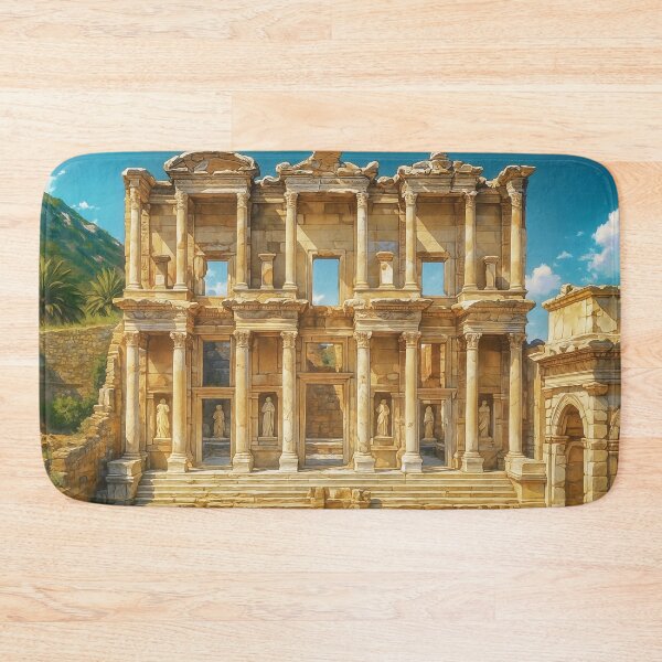 Item preview, The Celsus Library Facade in Ephesus designed and sold by KAI-Studio.