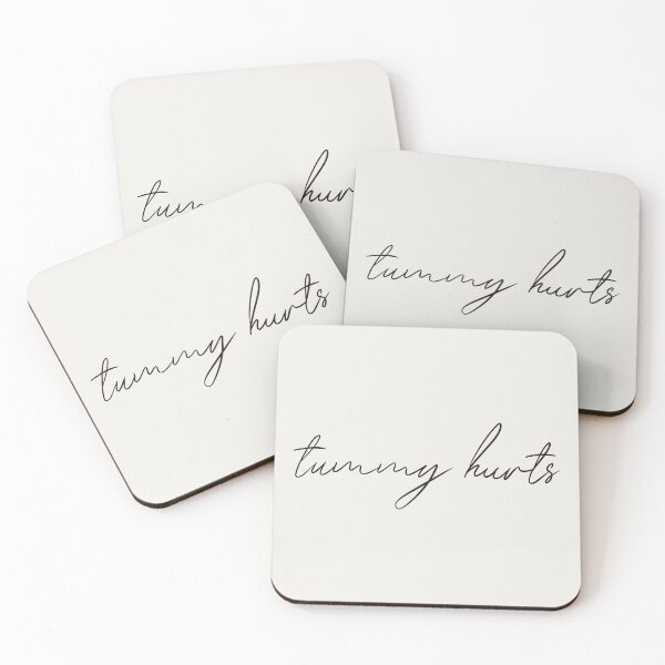 Item preview, Tummy Hurts Minimalist Quote – Renee Rapp Song designed and sold by moonna designs.