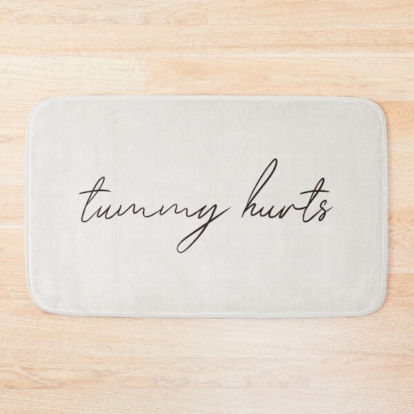 Item preview, Tummy Hurts Minimalist Quote – Renee Rapp Song designed and sold by moonna designs.