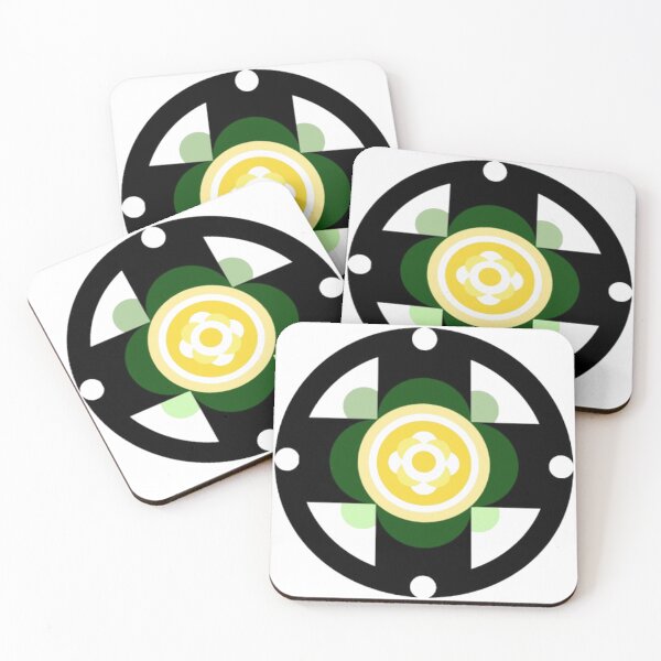 Item preview, Design 35 - Abstract Geometric Flower designed and sold by Manoella Free Art.