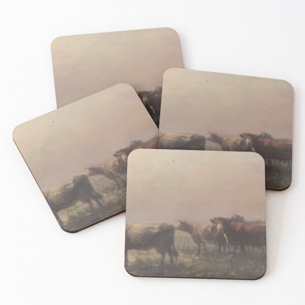 Item preview, Cows in Pasture - Romanticism, Naturalism by August Friedrich Schenck designed and sold by GabyddAlessandr.