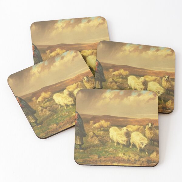 Item preview, Hirte Mit Seiner Schafherde - Romanticism by August Friedrich Schenck designed and sold by GabyddAlessandr.