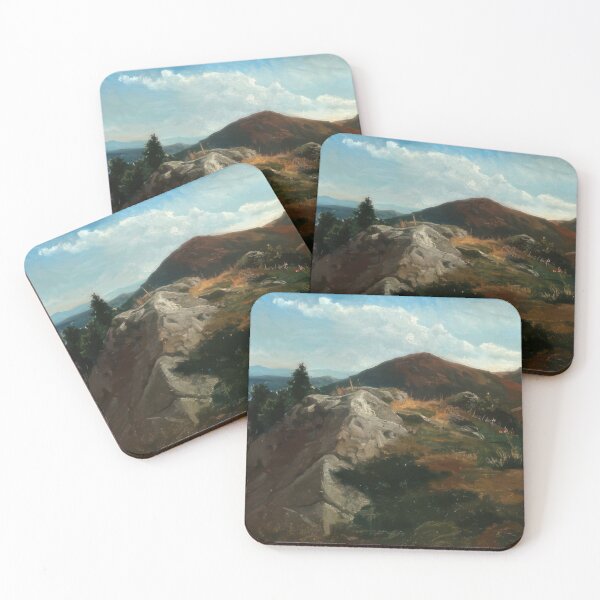 Item preview, Mountain landscape - Romanticism by August Friedrich Schenck designed and sold by GabyddAlessandr.