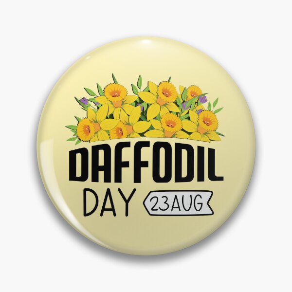 Item preview, 23 Aug Daffodil Day - Wacky Holidays  designed and sold by ChemicalXShop.