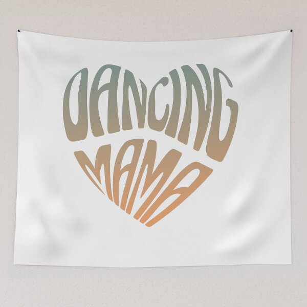 Item preview, Dancing Mama Heart – Love and Rhythm designed and sold by artcultreone.