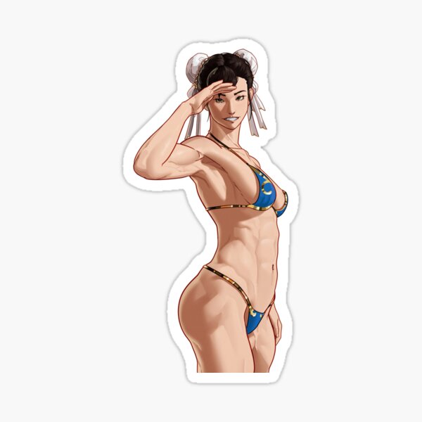 Item preview, Bikini Chun-Li designed and sold by FroggystyleArt.