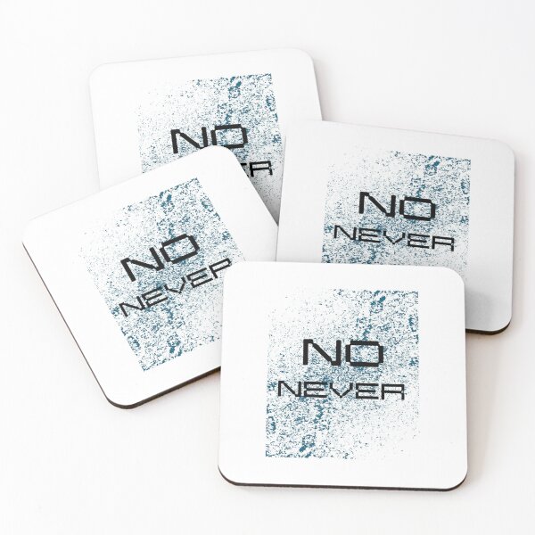 Item preview, NO NEVER ART designed and sold by Orange Cart.