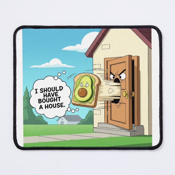 Item preview, Funny Avocado on Toast Gets evicted designed and sold by AdamM00297.