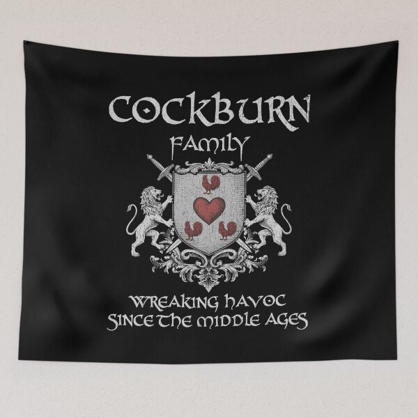 Item preview, Cockburn Family Crest – Medieval Heritage Emblem for Ancestry Lovers & Vintage Style Fans designed and sold by 9X FR.