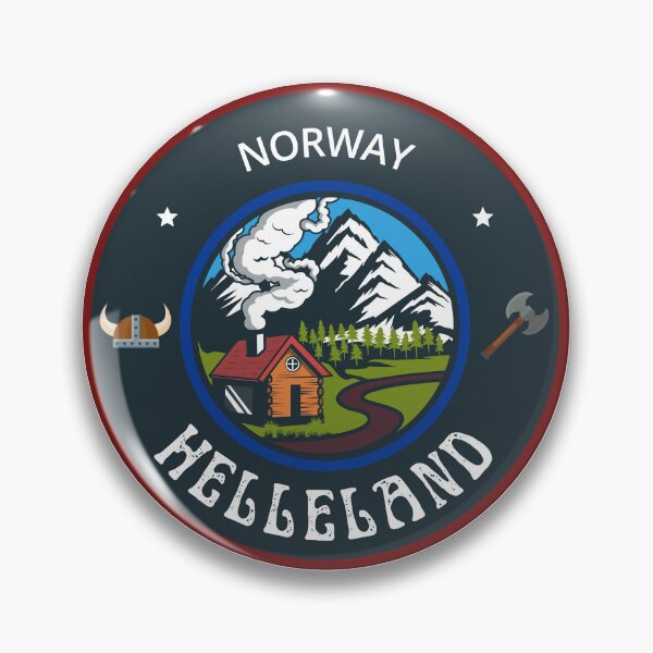 Item preview, Helleland Norway Emblem designed and sold by World Designs.
