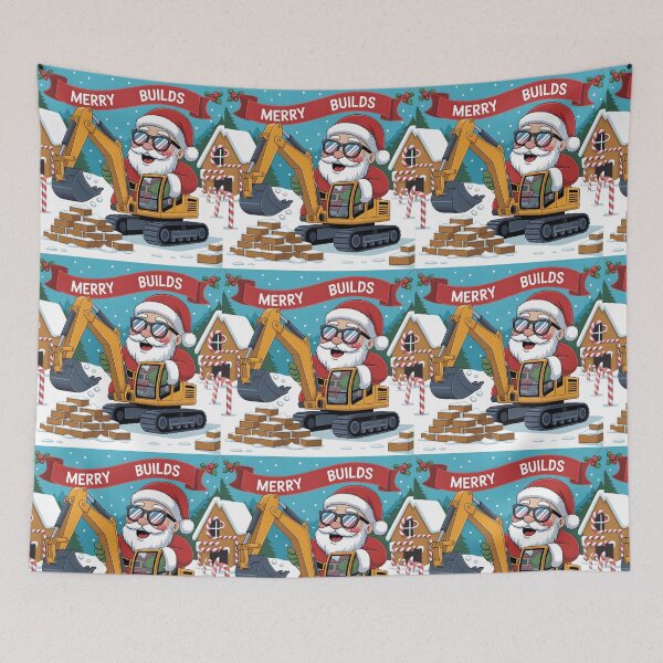 Item preview, Santa's Construction Crew designed and sold by wzetart.