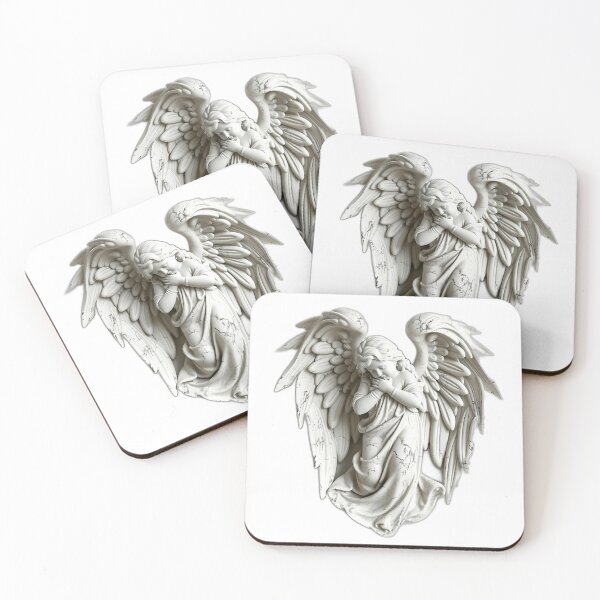 Item preview, Elegant Marble Angel Sculpture designed and sold by sharon1210.