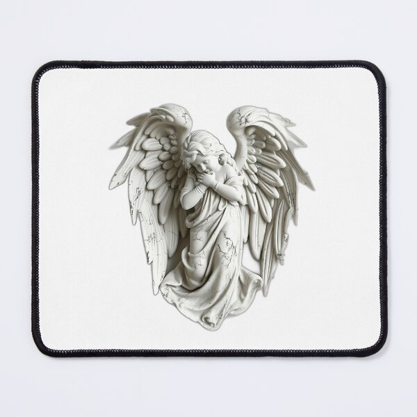 Item preview, Elegant Marble Angel Sculpture designed and sold by sharon1210.