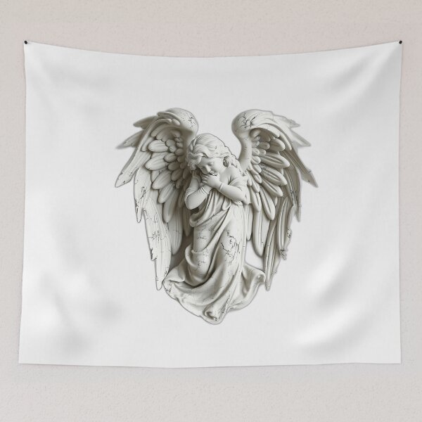 Item preview, Elegant Marble Angel Sculpture designed and sold by sharon1210.