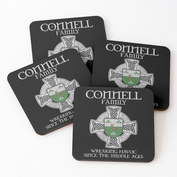 Item preview, Connell Family Crest – Medieval Heritage Emblem for Ancestry Lovers & Vintage Style Fans designed and sold by 9X FR.